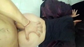 Russian pervert stepsister gets fucked and swallows my cum