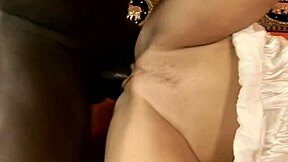 Attractive Young Blonde with Big Boobs Loves Interracial Sex with Black Hard Dick