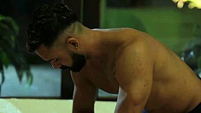 My MASSAGE therapist is so HOT! I sat with my ASS on his delicious COCK!