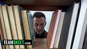 Risky Teacher Bangs Two Asian Students in Class