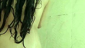 Did you see the teen girl flashing her wet pussy in the shower?