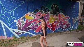 nuria millan banged in public anal style