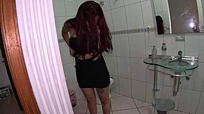 Novinha Stefanie Silva Debuts in Steamy Bathroom Scene