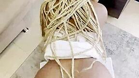 Tricking Girlfriend With Horny Stepsister