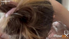 Hey, petite energizer bunny MissDizzum gets creampied by MrFlourish's big black cock