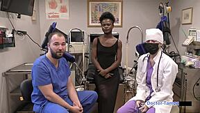 damn, dr tampa checks rina arems in wild yearly exam!