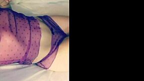 Hot Teen Masturbates Her Wet Pussy, Getting Horny and Satisfied