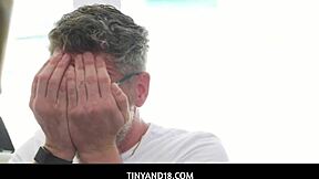 Tiny Asian Mina Luxx Sucks Thick Cock After Game