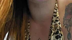 Horny Exhibitionist Flashes And Demands Cum On Her Tits And Armpits!