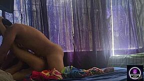 Waking Up to Ride Curvy Latina on Bed - Who's Next?
