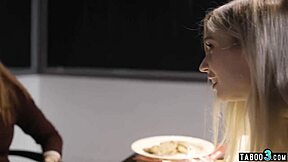 teacher orders stepmom to spank and punish stepdaughter 😈