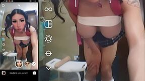 Futanari Trap Tests Filters with Big Tits in Wild Anal Action