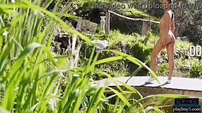 Mixed Race Petite Asian Babe Alexandra in Solo Softcore Clip