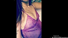 Hot Teen Masturbates Her Wet Pussy, Getting Horny and Satisfied