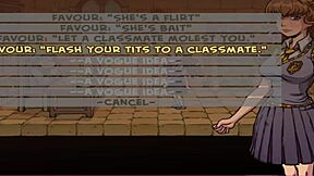 Akabur's Witch Trainer saga unfolds with teen teasing in cosplay chaos