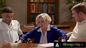 librarian milf dee williams caught students in public rough dp