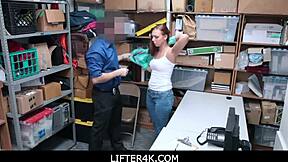 Ornella Morgan Caught Stealing, Fucked By Officer