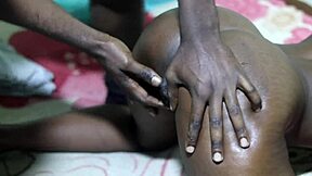 Ebony teen soaked in cum 😏