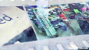 Damn! Madi Laine Caught and Fucked Hard by Officer Rusty Nails!