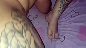 wife's friend gets fucked while husband watches in cuckold scenario