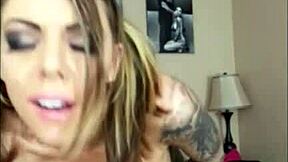 Oiled-Up Teen 18+ Karma Rx Rides Sybian Sex Machine