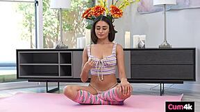 Spiritual Babe Vanessa Craves a Load of Male Energy to Fill Her Up.
