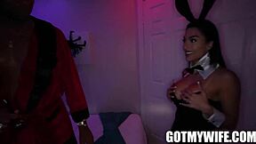 Watch Egypt Enjoy Her First Big Black Cock With Kaby Snow!