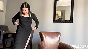 I bent over for Torbe at Putalocura, shy Salomé taking his cock in a hotel.