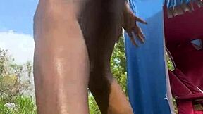 Her Wild Public Flashing In Jamaica!