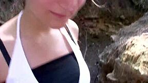 Shana Spirit hardcore amateur scene outdoors leaves me breathless