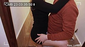 hot wife sneaks away with stranger in toilet
