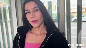 Skinny Latina Doggystyle Cum Swallow