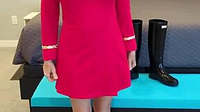 Boldly Going Into Fetish Roleplay With Redhead Petite Milf