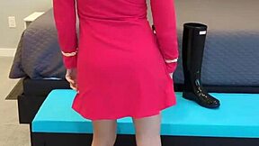 Boldly Going Into Fetish Roleplay With Redhead Petite Milf