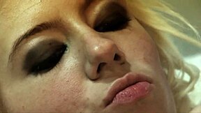 Harmony hex fucked till her pussys sore and he cums on her tits.