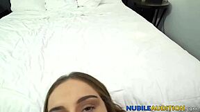 Young Texan Beauty Feels Pounded In Wild Casting Audition