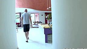 Wild hardcore sex with her drives the teen to huge orgasm.