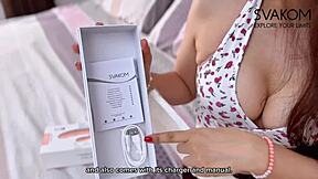 New Toy Soaks Me with Shaking Wet Orgasm