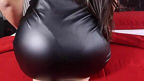 Stepsister, that black latex suit drives me crazy, so damn sexy!