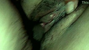 teen with cameltoe masturbates her tight pussy