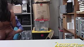 sexy latina teen banged hard in steamy office scene