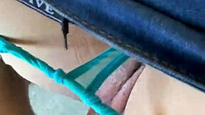 she drops jeans for outdoor pounding in tight ass