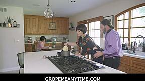 Gropemeanytime freeuse milf stepmom Jessica Ryan groped by Jack Vegas