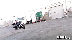 Bad girl teen seduces and fucks her mechanic