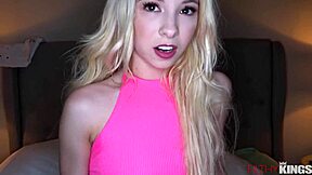 hot and naughty babysitter seduces me