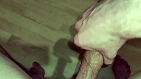 young 18+ masturbates to huge orgasm and cum