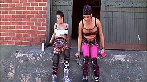 Samira, the pretty brunette latina, sucks a stiff cock deepthroat before getting fucked pov.