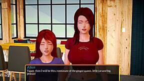 exploring my new family dynamics with redheads and brunettes