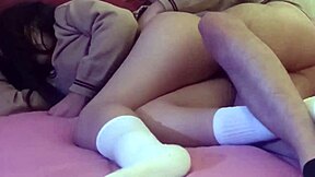 is the student tasty groping her mexican classmate in the room? watch before it's deleted