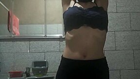 Perfect body teen, wanna see me touch myself in hidden bathroom?